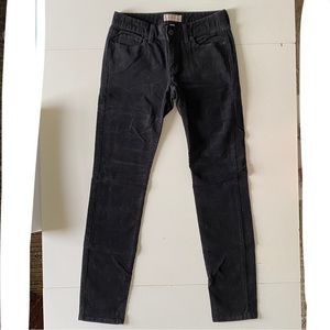 Y2K Banana Republic Black Skinny Fit Corduroy Jeans Pants
